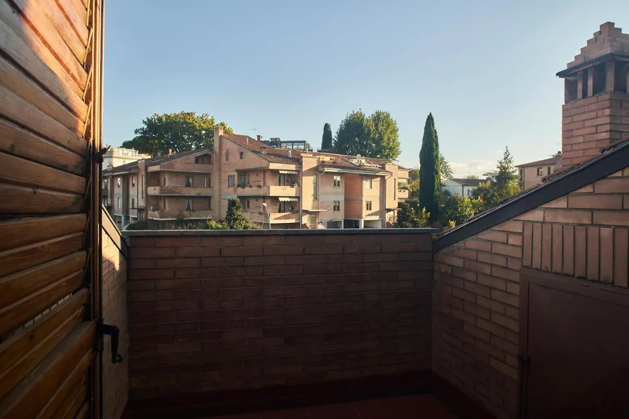 Little Brick House On Siena Hills With Balconies Apartment
