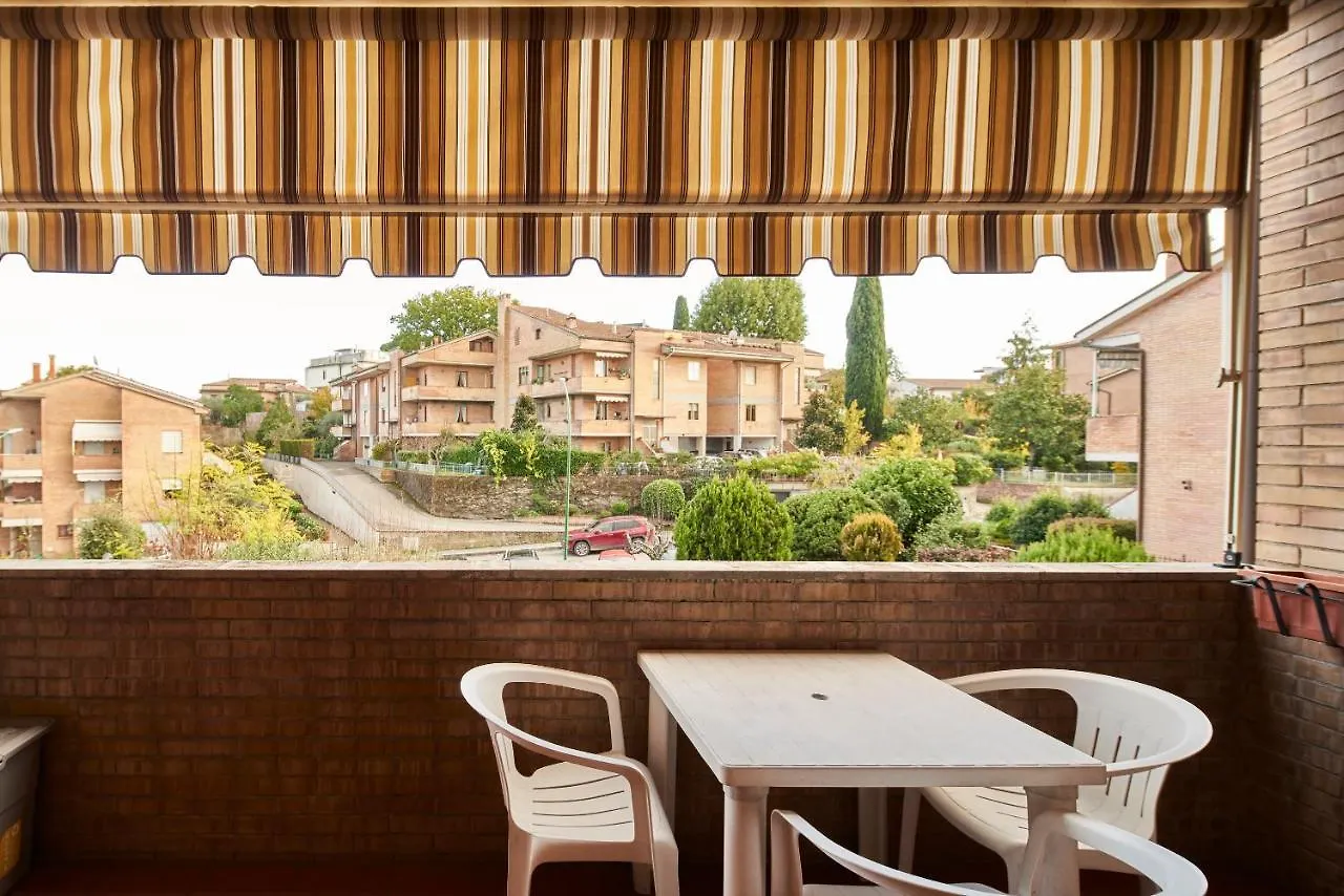 Little Brick House On Siena Hills With Balconies Apartment