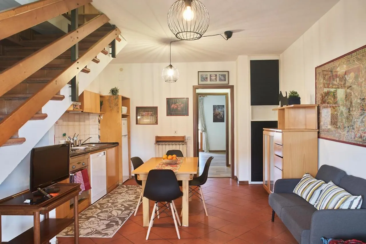 Little Brick House On Siena Hills With Balconies Apartment 0*,  Italy